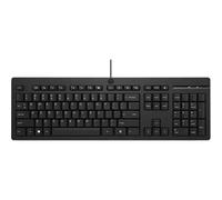 HP 125 Wired Keyboard. Keyboard form factor: Full-size (100%) Connectivity technology: Wired Device interface: USB. Cable length: 1.8 m. Recommended usage: Office. Product colour: Black