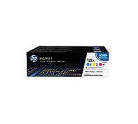 HP 125A Cyan/Yellow/Magenta Laserjet Toner Cartridges (Pack of 3) CF373AM