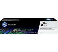 HP 126A Black LaserJet Toner Cartridge with ColorSphere Toner