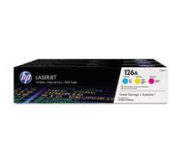HP 126A Standard Capacity Colour Toner Cartridge Multipack - CF341A