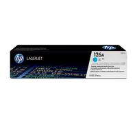HP CE311A 126A Original LaserJet Toner Cartridge, Cyan, Single Pack