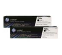 Genuine HP 126A Dual Pack Laserjet Toner Cartridge - CE310AD - Black