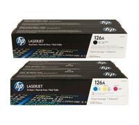 HP 126A Toner Cartridges Bundle of 5