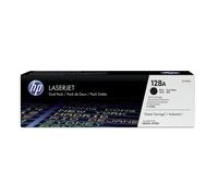 HP CE320A 128A Original LaserJet Toner Cartridge, Black, Single Pack