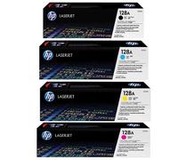 HP 128A Full Set Original Toners (4 Pack)