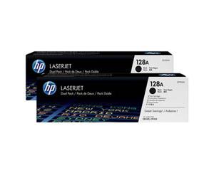 HP 128A LaserJet original toner cartridge black standard capacity 2 x 2.000 pages 2-pack