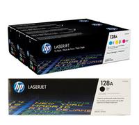HP 128A Toner Cartridges Bundle of 5