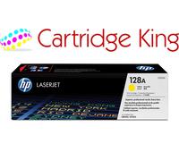 Genuine HP CE322A Yellow 128A Laserjet Toner Cartridge - New