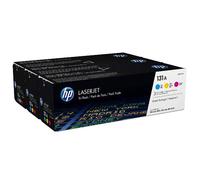 HP 131A Original Toner Cartridge U0SL1AM Cyan, Magenta, Yellow Pack of 3 Multipack