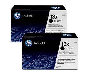 HP 13X Black Original Toners Twin Pack (2 Pack)