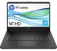 HP 14-dq6002na 14" Laptop - Intel® N, UFS, 4 GB RAM - Black, Black