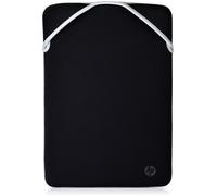 HP 14 Inch Reversible Laptop Sleeve - Black & Silver