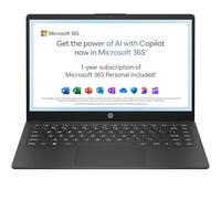 HP 14” Laptop | AMD Athlon Silver 7120U Processor | 4GB RAM | 128GB SSD | AMD Radeon 610M Graphics | HD Display | 12.5 hrs battery | Microsoft 365 Personal 12 month included | Windows 11 | 14-em0000sa