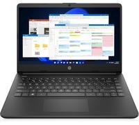 HP 14" Laptop - Intel® Celeron® N4500 Processor, RAM: 4 GB, Storage: 64 GB eMMC, 14s-dq3500sa. Black