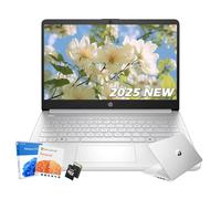 HP 14 Laptop Student Computer - New Version, Intel N150 Processor, 1-Year Microsoft 365, Windows 11 Pro, Copilot AI, Long Battery, 16GB RAM, 128GB UFS+256GB Micro SD, Sliver