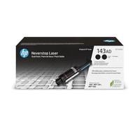 HP 143AD Dual Pack Black Original Neverstop Toner Reload Kit