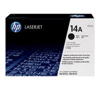 HP 14A Black Original LaserJet Toner Cartridge