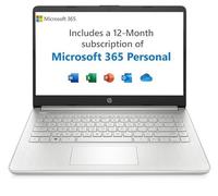 HP 14s-dq2502na Laptop, Intel Pentium, Gold, 128 GB SSD, Silver, 14"
