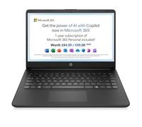 HP 14s-dq3001na 14" Laptop - Intel® Celeron®, 64GB eMMC, 4 GB RAM - Black, Black