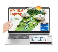HP 15.6" Full HD Touchscreen Business Laptop, Intel Core i7-1355U, 16GB DDR4 RAM, 1TB SSD, Windows 11 Pro Copilot AI,Numeric Keypad,Fast Charge, Office 365 for The Web with Laptop KB Kit