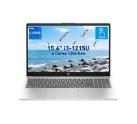 HP 15.6" HD Touchscreen Laptop 15-fd0023dx, Intel Core i3-1215U, 8GB RAM, 256GB SSD, Bluetooth, Wi-Fi, Intel UHD Graphics, Windows 11 Home in S Mode, Natural Silver