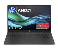 HP 15.6" Laptop | AMD Ryzen 5 7520U Processor | 16 GB RAM | 512 GB SSD | AMD Radeon Graphics | FHD Display | Up to 11hrs 15 mins battery | Win 11 | Dual Speakers | Jet Black | 15-fc0042sa