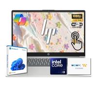 HP 15.6" Pavilion FHD Touchscreen Laptop | Intel Core i3 | 32GB DDR4 | 2TB PCIe SSD | AI Enhanced Win 11 | Numeric Keypad | Wi-Fi 6 & HD Webcam | WOWPC USB | Up to 10H Battery for Work & School