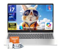 HP 15.6" Touchscreen Laptop 2026, Windows 11 Pro, Intel Core i7-1355U(up to 5.0 GHz), 15.6 inch FHD Touch Screen, 16GB RAM, 512GB SSD, Copilot AI, Fast Charge, for Business Student, Accessories