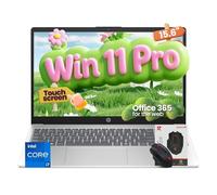 HP 15.6" Touchscreen Laptop for Business & Study, Intel Core i7-1355U, 20GB RAM, 512GB SSD, FHD Display, Iris Xe Graphics, Win 11 Pro, Copilot, Webcam, WiFi 6 & BT, Office 365 for the Web