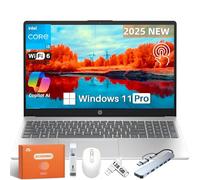 HP 15.6" Touchscreen Laptop for Student & Business, Intel i3-1315U up to 4.5 GHz, 64 GB RAM, 2 TB SSD, Copilot AI PC, Intel UHD Graphics, Wi-Fi 6, Long Battery Life, Windows 11 Pro
