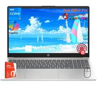 HP 15.6" Touchscreen Laptop, Intel 13th Core i3-1315U(Up to 4.5GHz), 32 GB RAM, 1 TB SSD, Intel UHD Graphics, Copilot, Long Battery Life, Windows 11 Pro & Office Pro Lifetime License, w/Accessories