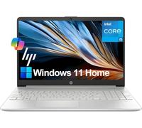 HP 15 Laptop (15.6" FHD Anti-Glare, Intel Core i5 Processor, 16GB RAM, 512GB SSD) for Business, Student, Home, 10-Hr Long Battery Life, Type-C, HDMI, Numpad, Webcam, Wi-Fi, Windows 11 Home, Silver