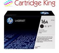 HP 16A Black Original LaserJet Toner Cartridge - Q7516A