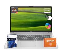 HP 17 inch Touchscreen Laptop Computer 2026, 32GB RAM, 1TB SSD, AMD Ryzen 5 7430U(Max 4.3GHz), Windows 11 Pro, Copilot AI, 17.3" HD+ Touch Display, Wi-Fi 6, Bluetooth 5.4, HD Cam, Accessories
