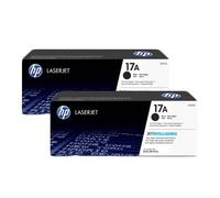 HP 17A Twin Pack - 2 Black Original Toner Cartridge (CF217A)