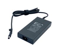 HP 180W AC adapter for HP laptops 19.5V output voltage 9.23A current includes power cable CE and UL certified.