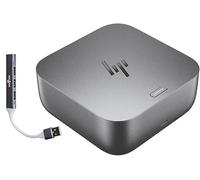 HP 180W G6 Thunderbolt 4 Ultra Dock Port Replicator Bundle w/DKZ Hub (Universal Thunderbolt/USB-C Docking Station, Single Cable for Charging, Data Transfers to Any Brand Laptop) 9X481UT#ABA