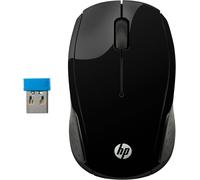 HP 200 Black Wireless Mouse | Red LED | 1000 DPI Optical Mouse Sensor | 2.4GHz