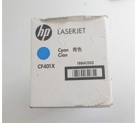 HP 201X High Yield Cyan Original LaserJet Toner Cartridge (CF401X)
