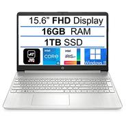 HP 2022 Newest 15.6" FHD 1080P IPS Display Laptop Computer, 11th Gen Intel Quad-Core i5-1135G7(Up to 4.2GHz), 1TB PCIe SSD, 16GB RAM, Webcam, Wi-Fi, Bluetooth, HDMI, Windows 11, Silver