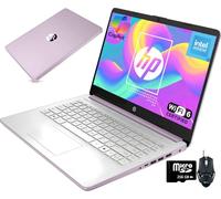 HP 2025 14 Inch Small Laptop for Student Business, Intel N150 CPU, 14" Anti-glare, 16GB RAM, 384GB Storage(128GB UFS+256GB MSD), Wi-Fi 6, Copilot AI & 1 Year Office 365, Windows 11 Pro, Honey Lavender