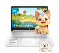 HP 2025 14" Laptop Computer - HD Thin and Light Laptop • Intel 4-Core N150 • Win 11 Pro • 1-Year Microsoft Office 365 & External DVD Drive • 16GB RAM • 128GB UFS + 256GB Micro SD • Bluetooth • Wi-Fi