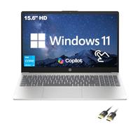 HP 2025 New 15.6" HD Touchscreen Laptop, Intel i3-1315U, 32GB RAM, 2TB SSD, AI Copilot, PDG HDMI Cable, US Version KB, For Business & Student, Windows 11