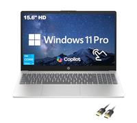 HP 2025 New 15.6" HD Touchscreen Laptop, Intel i3-1315U, 64GB RAM, 1TB SSD, AI Copilot, PDG HDMI Cable, US Version KB, For Business & Student, Windows 11 Pro