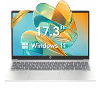 HP 2026 17 inch laptops, 16GB RAM 512GB SSD, Intel Core i3-N305, 17.3" FHD IPS, Up to 9.5 Hours Battery Life-Business Laptop for Work & Students, Type-c, Windows 11 with Office 365 for The Web