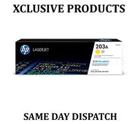 HP CF542A 203A Original LaserJet Toner Cartridge, Yellow, Single Pack