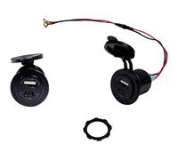 HP 20517 Car Power Supply Dual USB+C Socket Black