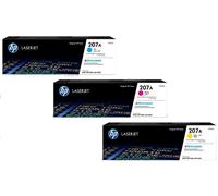 HP 207A, HP 207X Colour Laser Toner Cartridge W2210A, W2211A, W2212A, W2213A Lot