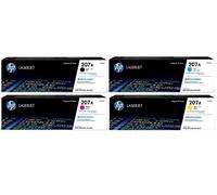 HP 207A, HP 207X Colour Laser Toner Cartridge W2210A, W2211A, W2212A, W2213A Lot