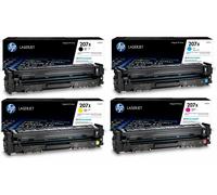 HP 207X (BCMY Multi Pack) Original OEM Toner Cartridges M255, M282, M283